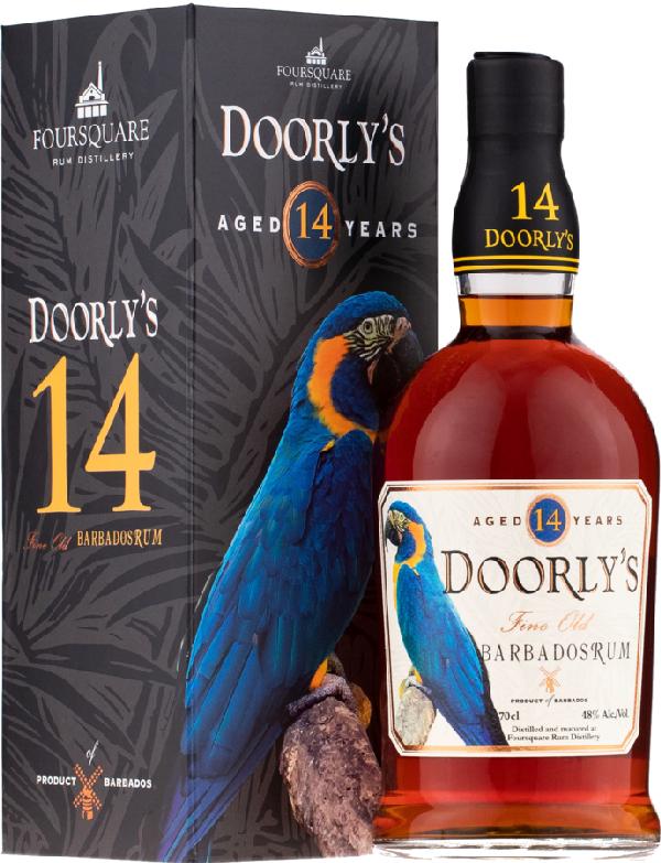 Doorly's 14YO Barbados Rum 48% 0,7 l – karton