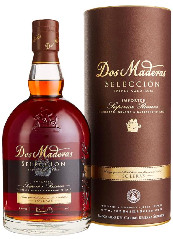 Dos Maderas Selección Rum 42% 0,7l – tuba
