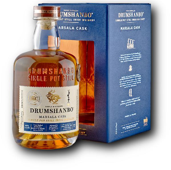 Drumshanbo Single Pot Still Marsala Cask 43% 0,7 l — dárkové balení