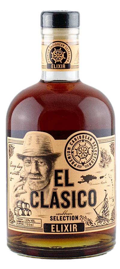 El Clásico Elixir 30% 0,7L – rumový blend z Karibiku