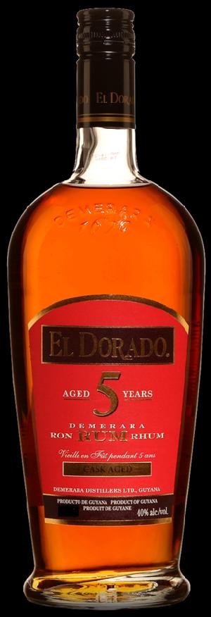El Dorado 5YO 40% 0,7l (holá láhev)