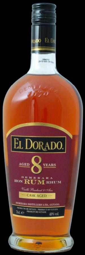 El Dorado 8YO Cask Aged 40% 0,7L (holá láhev)