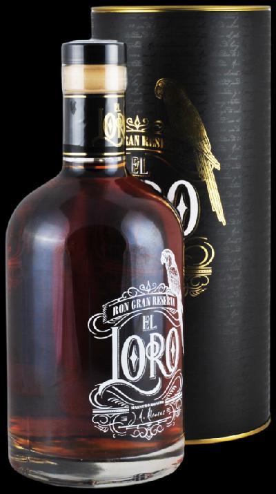 El Loro Ron Gran Reserva 40% 0,7L (tuba)