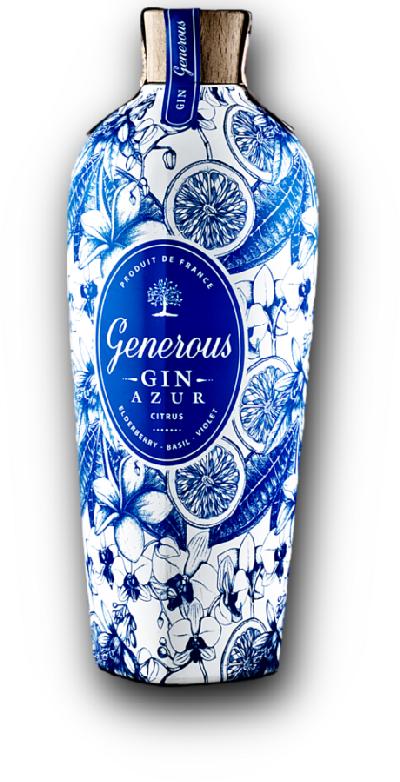 Generous Gin Azur Citrus 40% 0,7 l