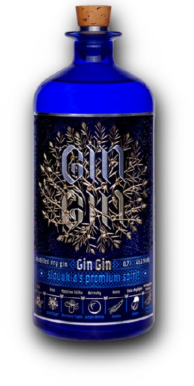 Gin Gin Slovakia 43,2% 0,7l (holá láhev)