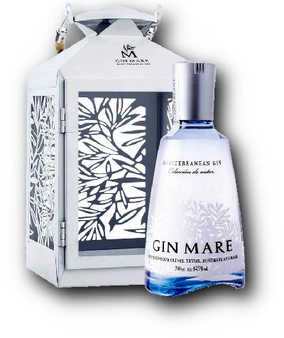 Gin Mare Lampáš 42,7% 0,7l (dárkové balení kazeta)