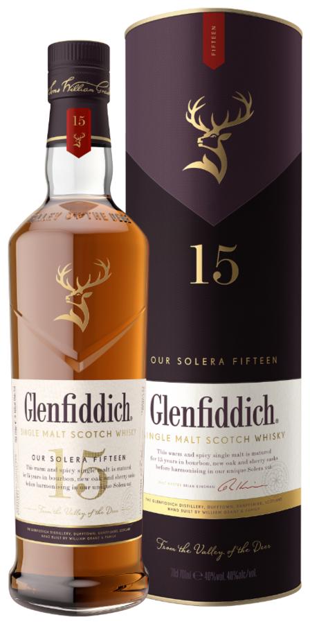 Glenfiddich Solera Reserve 15YO 40 % – tuba, 0,7 l