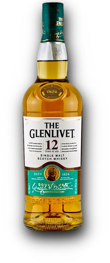 The Glenlivet 12YO Double Oak 40% 0,7L (holá láhev)