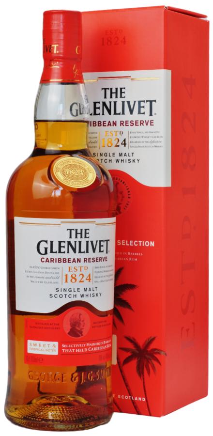 The Glenlivet Caribbean Reserve Rum Barrel Selection 40% 0,7 l