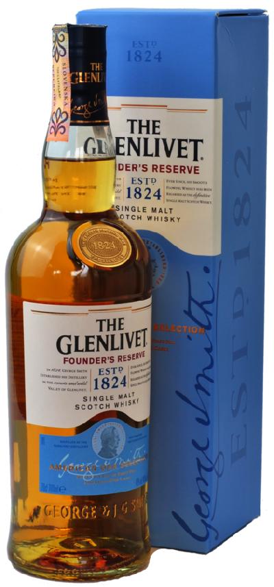 Glenlivet Founders Reserve Single Malt Scotch Whisky 40% 0,7L