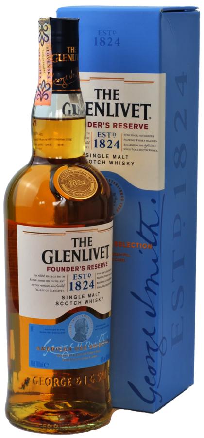 Glenlivet Founders Reserve Single Malt Scotch Whisky 40% 0,7L
