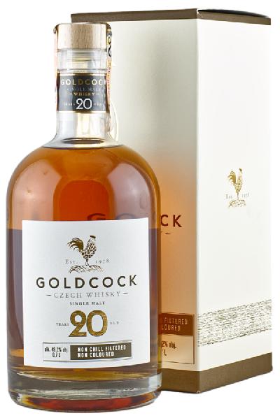 Goldcock Single Malt 20YO 49,2% 0,7L (karton)