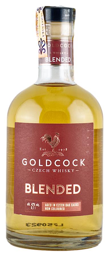 Goldcock Blended 42% 0,7L (holá láhev)