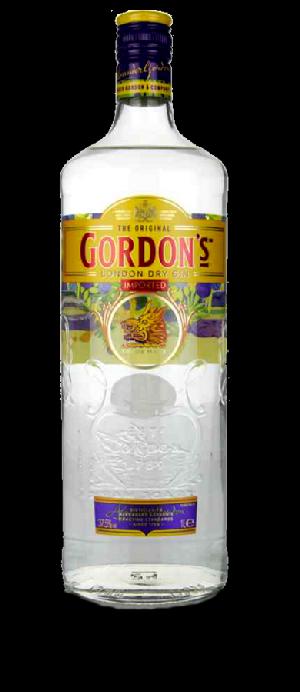 Gordon´s London Dry Gin 37,5% 1,0L (holá láhev)