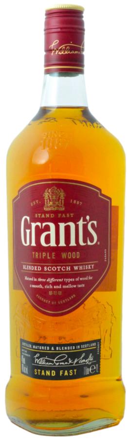 Grant's Triple Wood 40% 1,0 l – blended scotch whisky