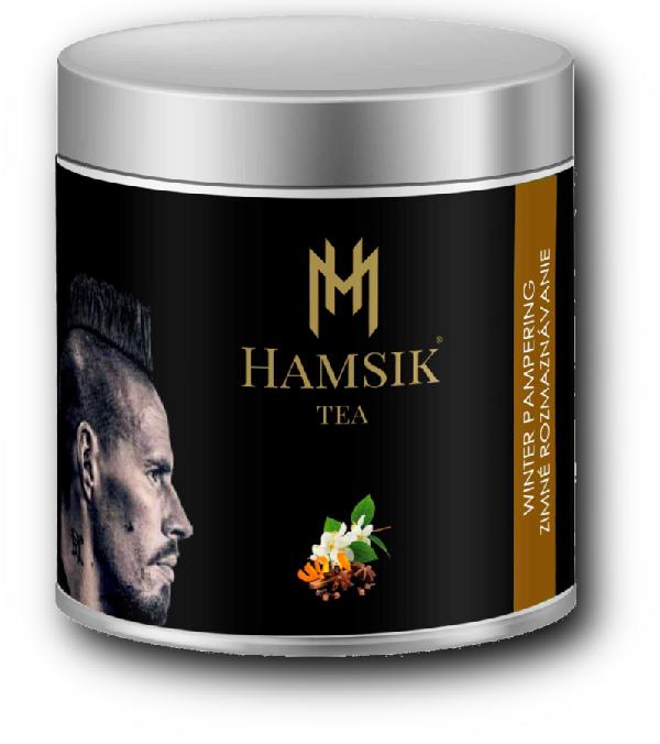 Hamsik Čaj Zimní rozmazlování 51 g (dóza)