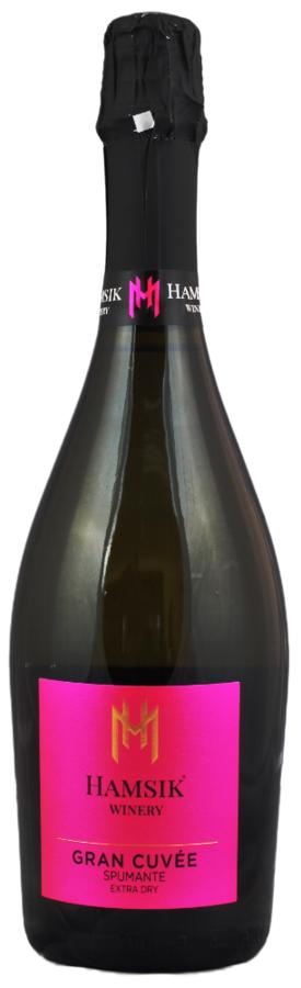 Hamsik Gran Cuvée Spumante Extra Dry 11% 0,75 l – holá láhev