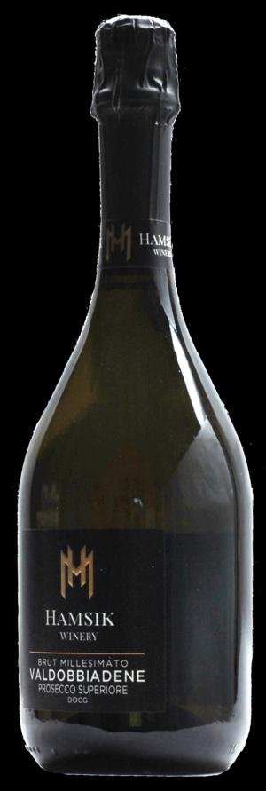 Hamsik Valdobbiadene Prosecco Superiore DOCG Brut Millesimato 11% 0,75L (holá láhev)