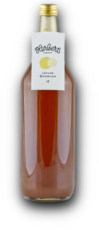 Herbert Sirup Zázvor & Heřmánek 1,0 l