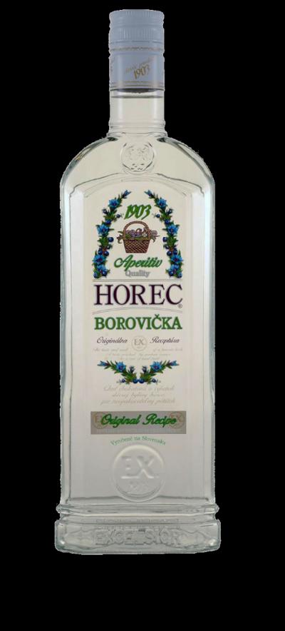 Borovička Horec 40% 0,7l (holá láhev)