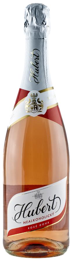 Hubert Nealkoholický Rosé Doux 0,75L (holá láhev)
