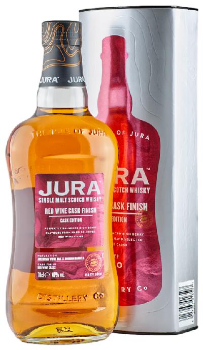 Jura Red Wine Cask Finish 40% 0.7L (tuba)