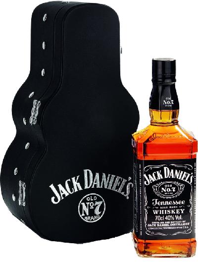 Jack Daniel´s Gitara 40% 0,7L (dárkové balení kazeta)