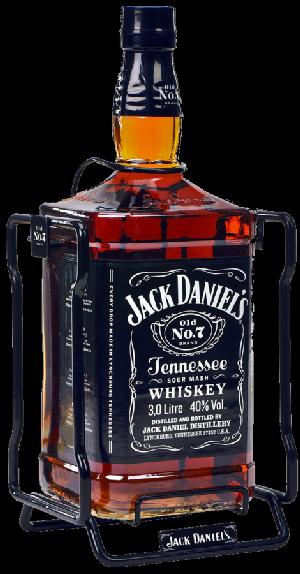 Jack Daniel´s v kolíske 40% 3,0L (dárkové balení s kolébkou)