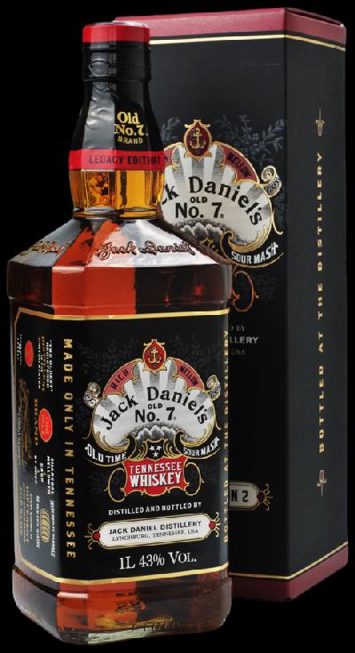 Jack Daniel's Old N°. 7 Legacy Edition 2 43% 1,0L (karton)
