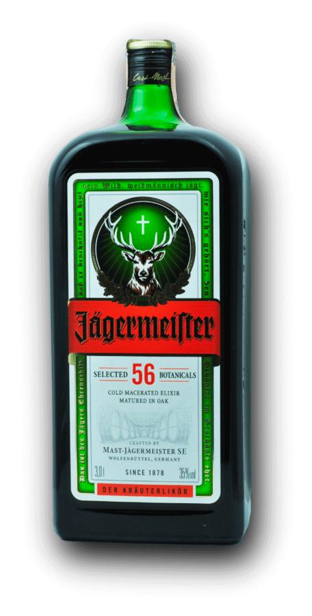 Jägermeister 35% 3L – bylinný likér (holá láhev)