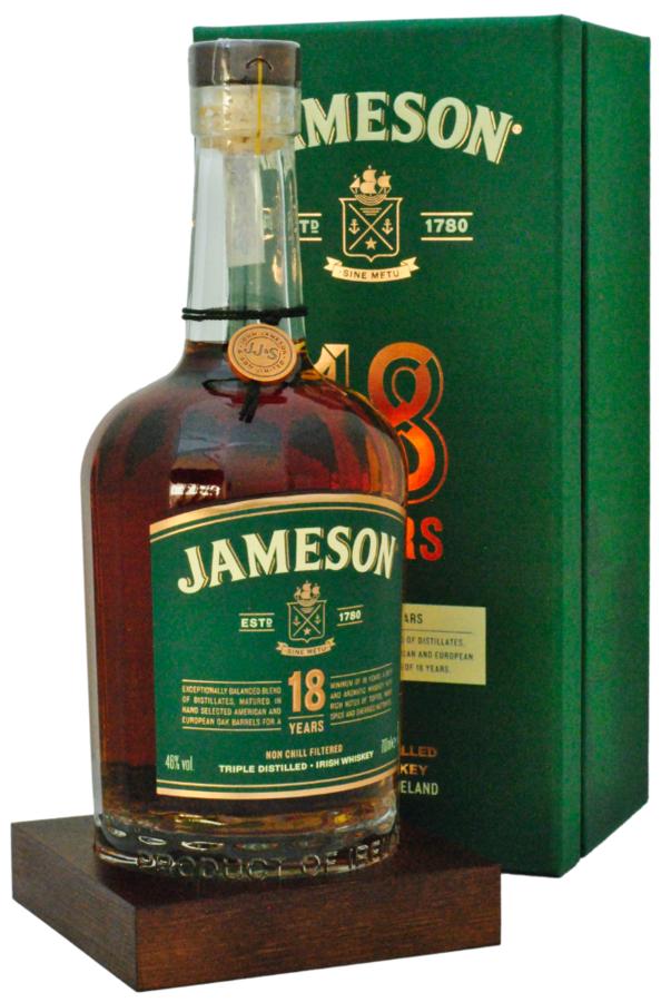 Jameson 18YO Single Pot Still Irish Whiskey 46 % 0,7 l – kazeta