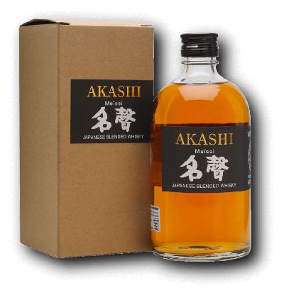 Akashi Meisei Japanese Whisky 40% 0,5l – karton