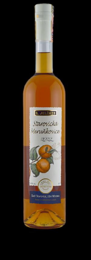 R. Jelínek Starovická Meruňkovice 42% 0,7L (holá láhev)