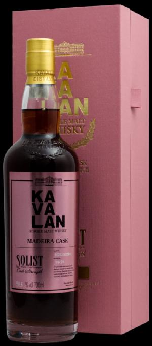 Kavalan Solist Madeira Cask 58,6% 0,7L (dárkové balení kazeta)