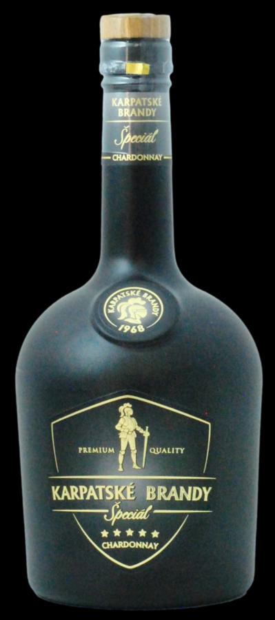 Karpatské Brandy Špeciál Chardonnay 42% 0,7L (holá láhev)
