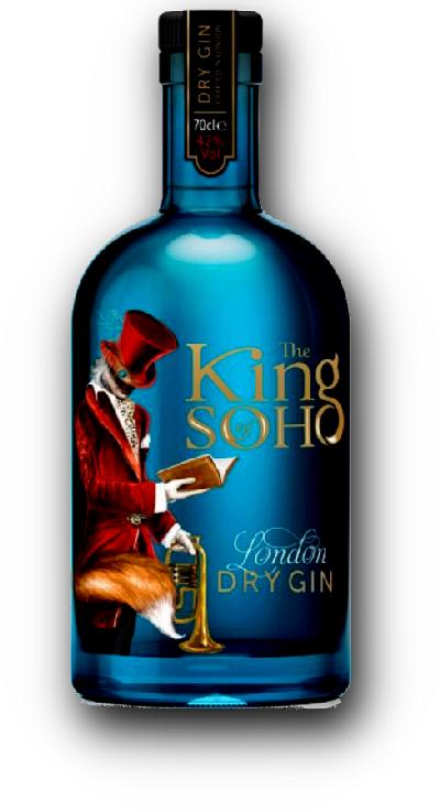 The King Of Soho London Gin 42% 0,7l (holá láhev)