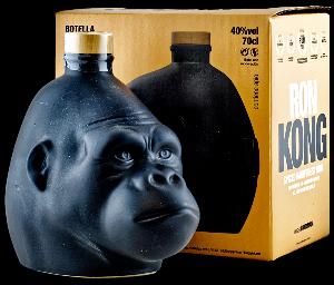 Kong Spiced Rainforest Rum Black Design 40% 0,7L (karton)