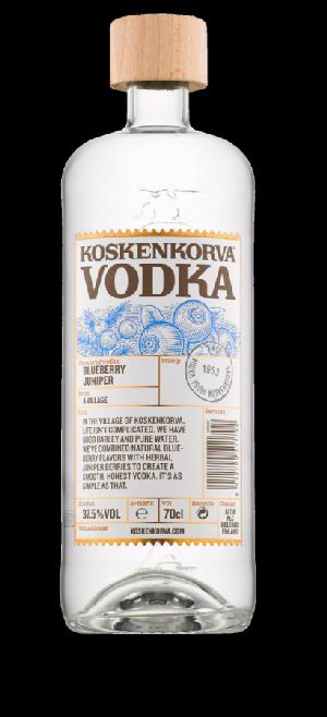 Koskenkorva Blueberry Juniper 37,5% 0,7L (holá láhev)
