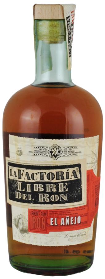 La Factoría Libre Del Ron Añejo 40% 0,7L (holá láhev)