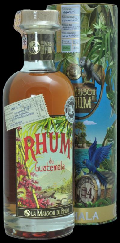 La Maison du Rhum Guatemala 15 Solera Batch N°4 45% 0,7L (tuba)