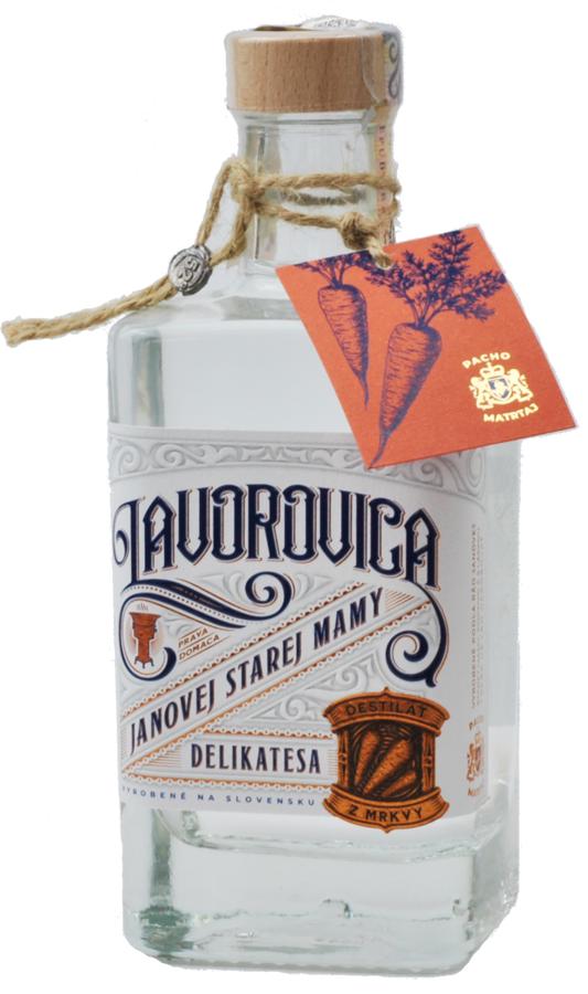 Pacho Matrtaj – Lavorovica Mrkvovica 52% 0,5L – slovenský destilát