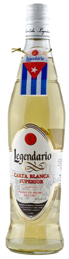 Legendario Carta Blanca Superior 40% 0,7L – prémiový bílý rum