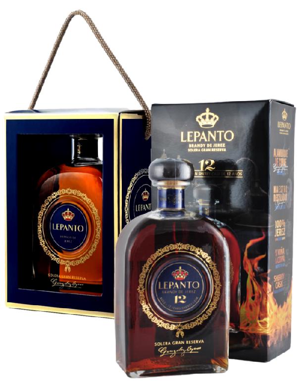 Lepanto Solera Gran Reserva Brandy 36 % – 0,7 l