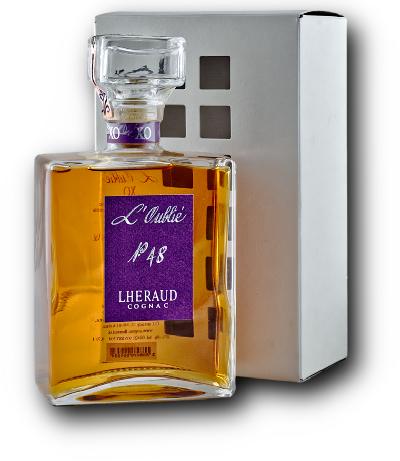 Lheraud XO L'Oublié N°. 48 Koňak 40% 0,7L – dárková kazeta