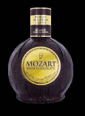 Mozart Pure Black Dark Chocolate Cream 17% 0,5l (holá láhev)