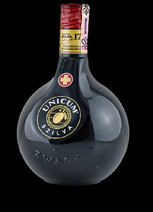 Zwack Unicum Zwetschke 34,5% 1,0L (holá láhev)