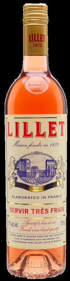 Lillet Rosé 17% 0,75L (holá láhev)