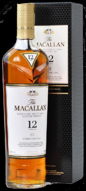 Macallan 12YO - Sherry Oak Cask 40% 0,7L (karton)