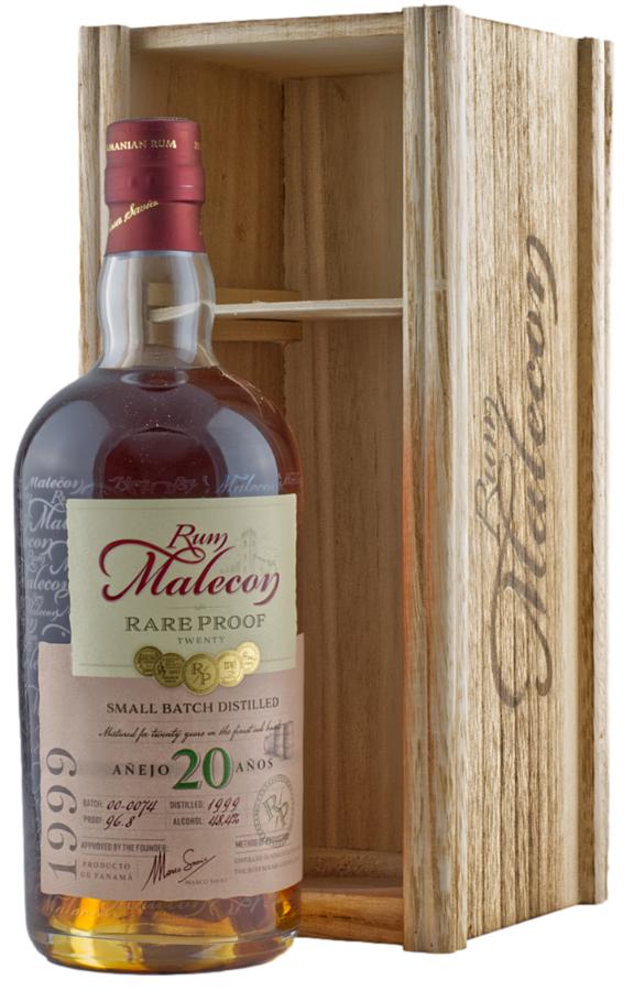 Malecon Rare Proof 20YO 1999 Panamský Rum 48,4% 0,7 l – kazeta