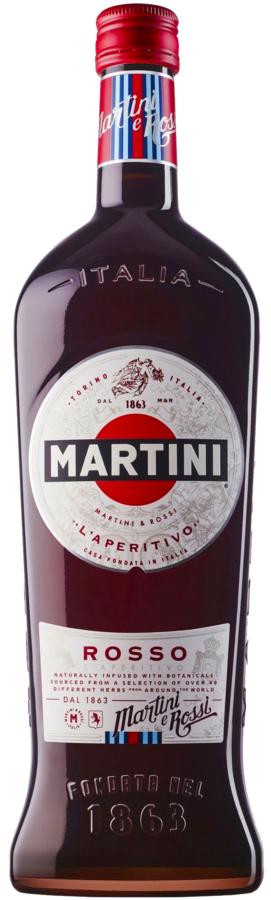 Martini Rosso 15% 0,75l – červený vermut (holá lahev)